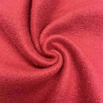 Polyester fleece one side brushed